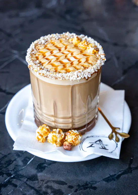 Latté Pop-Corn - Antipode Montréal